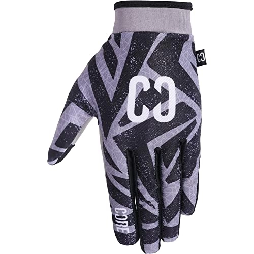 Mountain Bike Gloves : Core Aero Protective Gloves Zag, Cycling Gloves MTB Gloves Mountain Bike Anti-Slip Mens and Women's Gloves for BMX, Bike Gloves, Scooter and Mountain Bikes - Large