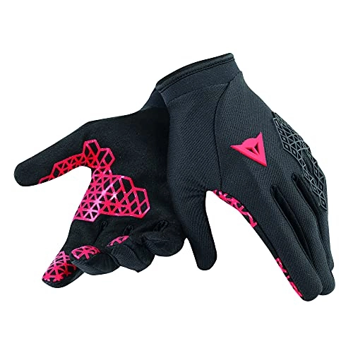 Mountain Bike Gloves : Dainese Men's Tactic Gloves MTB, Black / Black, L