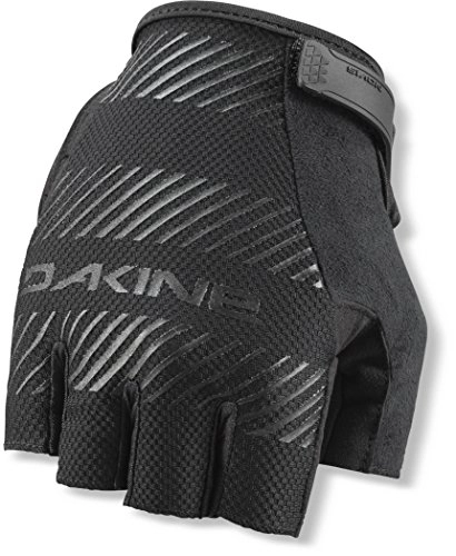 Mountain Bike Gloves : Dakine Novis Men's 1 / 2 Finger Gloves Black XS