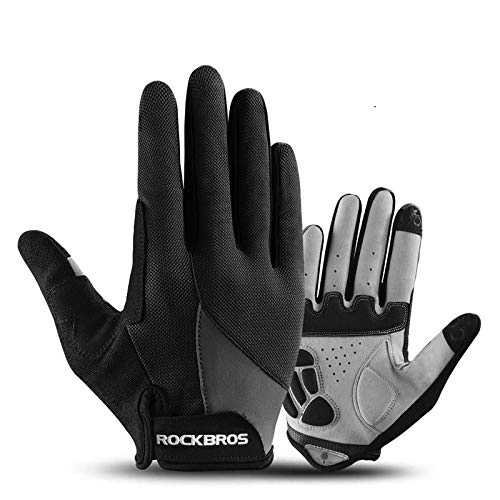 Mountain Bike Gloves : Depruies Winter Gloves Warm Thermal Gloves, 2 Piece Touch Screen Windproof Cycling Gloves Thermal Warm Motorcycle Bicycle Riding MTB Bike Glove Use for Cycling Running (Size : XL)