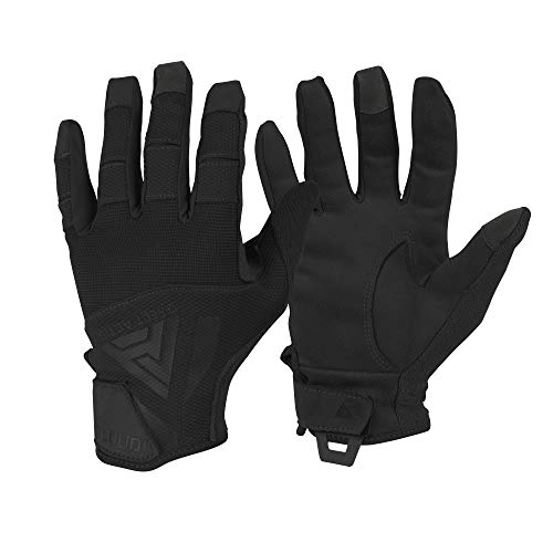 Mountain Bike Gloves : Direct Action Men's Hard Gloves Black size S
