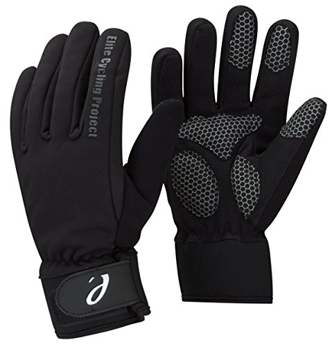 Mountain Bike Gloves : Elite Cycling Project Malmo Waterproof Winter Cycling Gloves Padded Palms Thinsulate Lined Black M