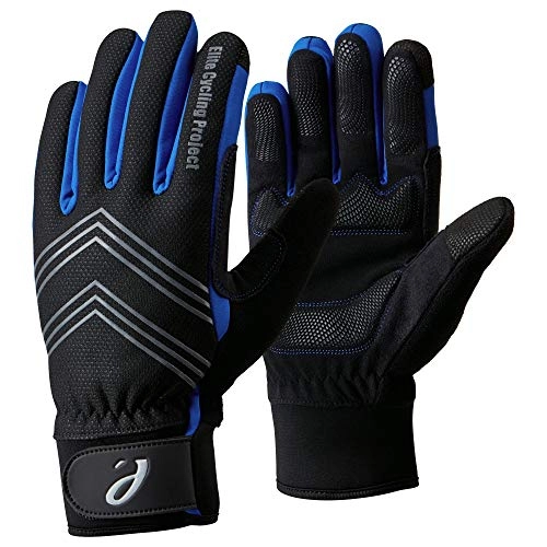 Mountain Bike Gloves : Elite Cycling Project Oulo Warm Winter Cycling Gloves Waterproof MTB Gloves with Padded Palms and Thinsulate Insulation for Men (Black, Large)