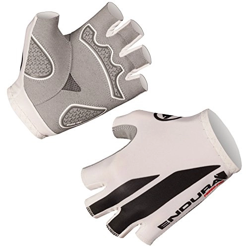 Mountain Bike Gloves : Endura FS260-Pro Print Mitt Cycling Glove White, Small
