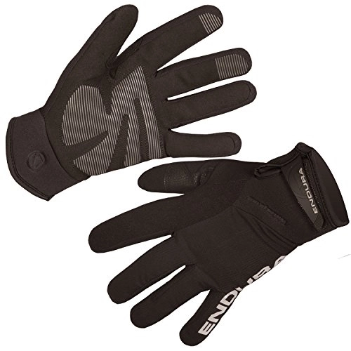 Mountain Bike Gloves : Endura Strike MTB gloves. - Black - X-Small