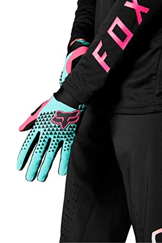 Mountain Bike Gloves : Fox Defend Protective Gloves - Teal