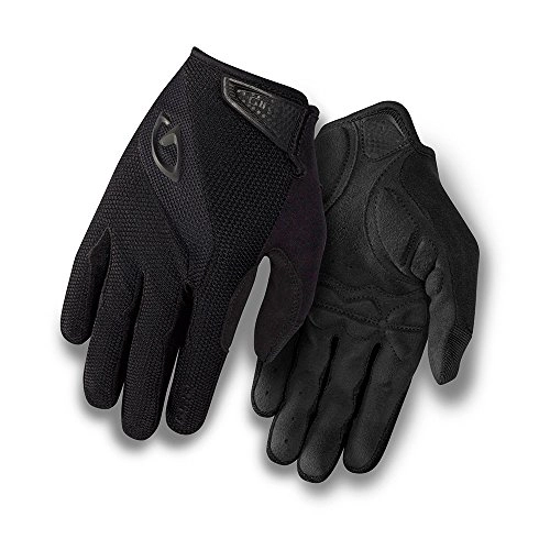 Mountain Bike Gloves : Giro Bravo Gel LF Bike Gloves black Glove size L 2019 Full finger bike gloves
