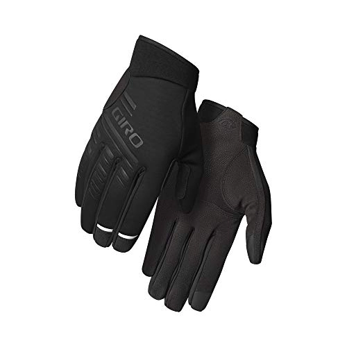 Mountain Bike Gloves : Giro Men's Wi Cascade E, MTB Road Bike Touring Triathlon / Aero Gloves, Black, XXL