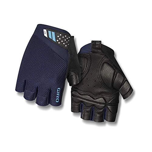 Mountain Bike Gloves : Giro Unisex – Adult's MONACO II GEL Cycling Gloves, Midnight Blue / Iceberg, XL
