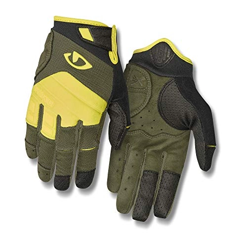 Mountain Bike Gloves : Giro Unisex – Adult's XEN Cycling Gloves, Olive, S