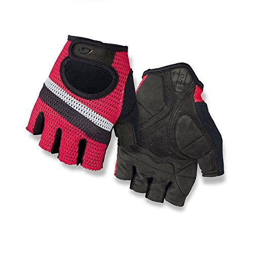 Mountain Bike Gloves : Giro Unisex – Adult SIV Cycling Gloves Bright Red / Stripe XS