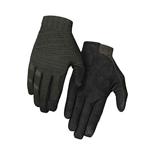 Mountain Bike Gloves : Giro Xnetic Trail Men's Mountain Cycling Gloves - Olive (2021) - Large