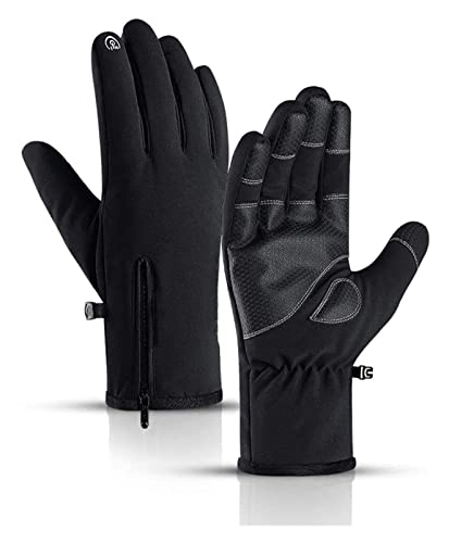 Mountain Bike Gloves : Gloves Bicycle Gloves Unisex Cycling Gloves Outdoor Sport Thicken Gloves Full Finger Winter Waterproof Windproof Touchscreen Ski Mountain Bike Gloves Breathable Winter Sport Gloves outdoor gloves