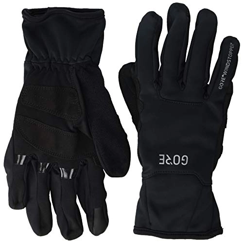 Mountain Bike Gloves : Gore Wear Men's Windstopper Thermo Gloves - Black, Size: 9