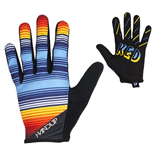 Mountain Bike Gloves : Handup Most Days Full Finger Lightweight Anti-Slip Breathable Mountain Bike MTB Bicycle Enduro Downhill XC Cycling Motocross Unisex Gloves (Poncho ll, Large)