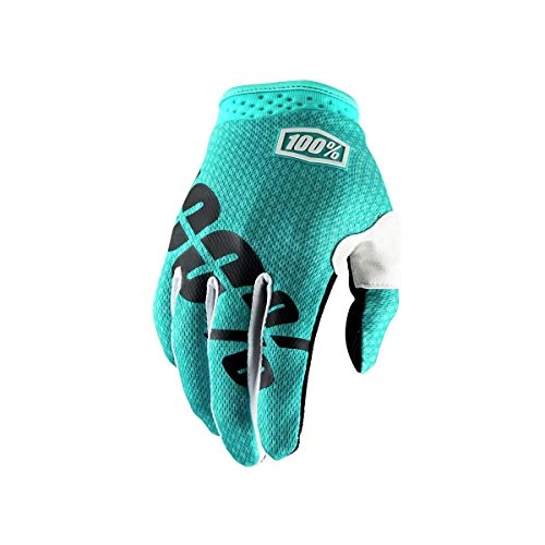 Mountain Bike Gloves : Inconnu 100% iTrack Unisex Adult Mountain Bike Glove, Blue