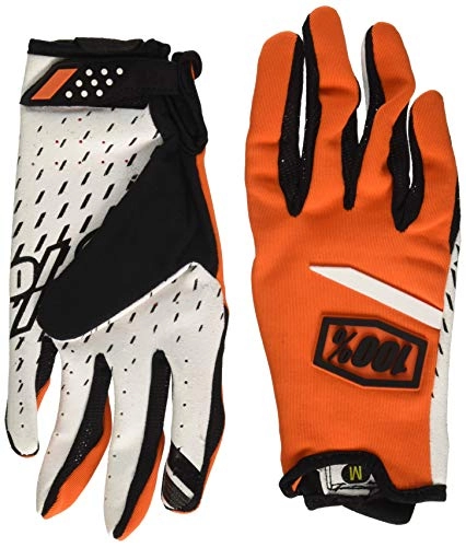 Mountain Bike Gloves : Inconnu 100% ridecamp MTB Glove Unisex Adult, Orange