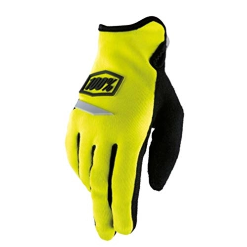 Mountain Bike Gloves : Inconnu 100% ridecamp Unisex Adult Mountain Bike Glove, Yellow