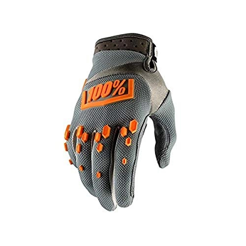 Mountain Bike Gloves : Inconnu 100% UNISEX ADULT AIRMATIC MTB Glove, Grey