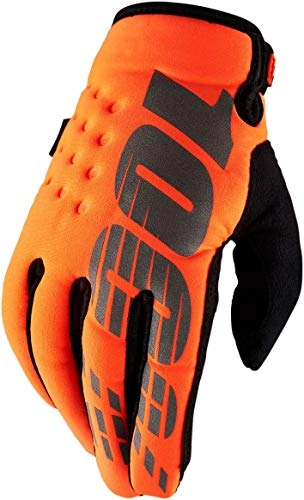 Mountain Bike Gloves : Inconnu 100% UNISEX CHILDREN BRISKER MTB Glove, Orange