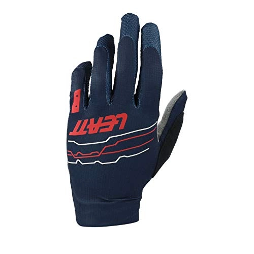 Mountain Bike Gloves : Leatt 1.0 Adult MTB Cycling Gloves - Onyx / Medium