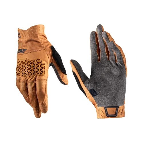 Mountain Bike Gloves : Leatt Unisex's Gloves MTB 3.0 Lite, S / Eu7 / Us8, Rust, Orange, S