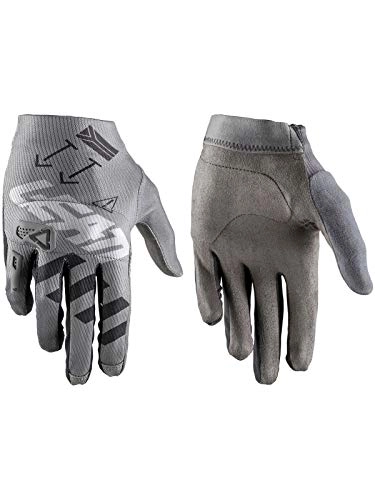 Mountain Bike Gloves : Leatt Unisex_Adult Bici Mtb Dbx 3.0 Lite Gloves, Steel, S