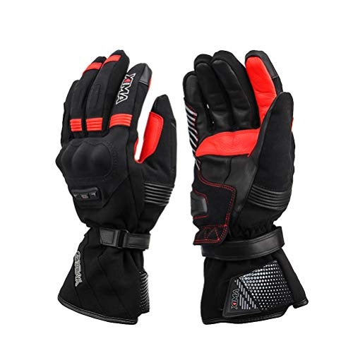 Mountain Bike Gloves : LEXIN Motorcycle Gloves Touch Screen for Men and Women, Full Finger Winter Gloves, Outdoor Sports Gloves for Mountain Biking / Cycling / Skiing / Snowmobile XL