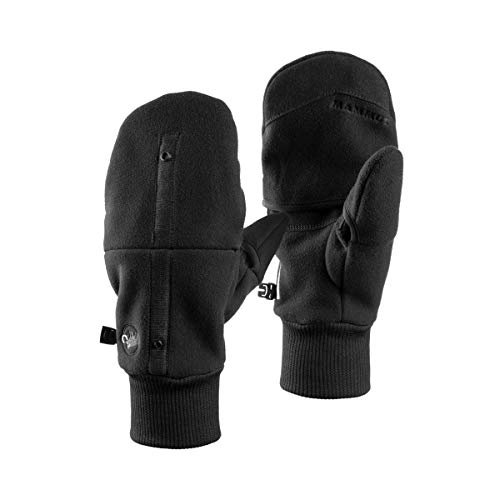 Mountain Bike Gloves : Mammut Unisex_Adult Shelter Gloves, Black, 6 (EU)