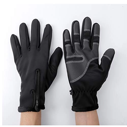 Mountain Bike Gloves : Motorcycle Gloves, Outdoor Sports Gloves with Add Velvet To Keep Warm Wear-Resistant And Non-Slip Touch Screen for Equipment Sports Outdoor Sports, XL