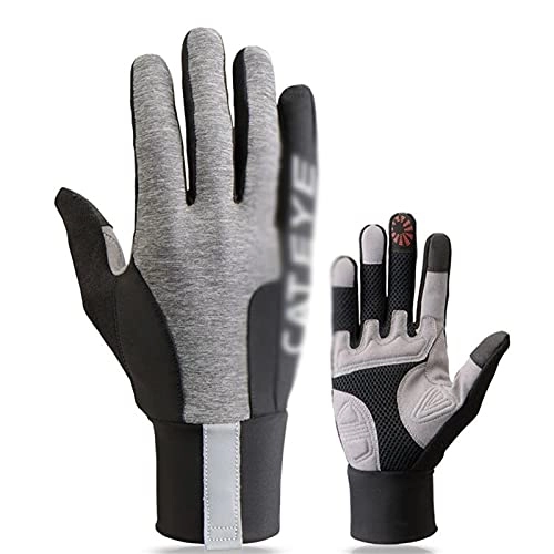 Mountain Bike Gloves : Mountain Bike Gloves Bicycling Gloves Full Finger Men Women Riding MTB Cycling Gloves Summer Breathable Anti-slip Mittens Motorcycle Bike Gloves Bicycling Gloves for Men Women (Size : Large)