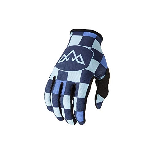Mountain Bike Gloves : Mountain Bike Gloves Tasco Double Digits - Checkmate Design (Medium)