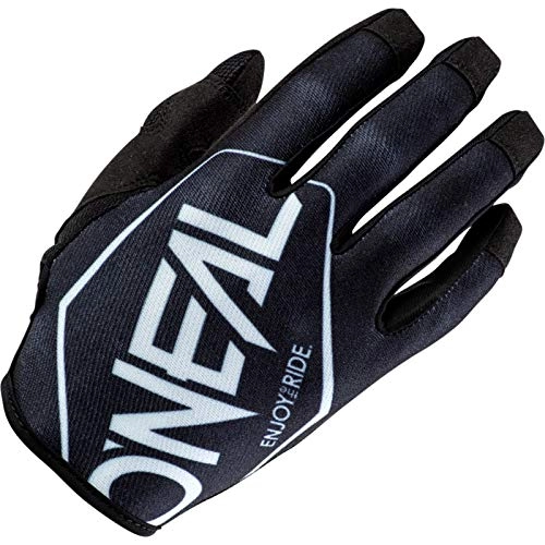 Mountain Bike Gloves : O'NEAL | Cycling-Glove | Motocross MX MTB DH FR Downhill Freeride | Durable, flexible materials, ventilated Nanofront handcuffs | Mayhem Glove | Adult | Black White | Size M