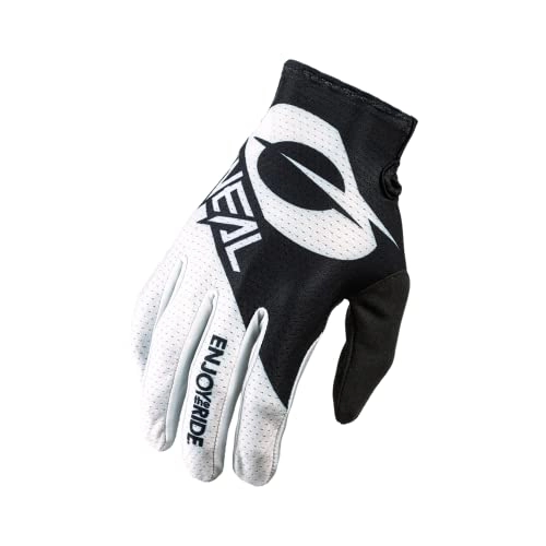 Mountain Bike Gloves : O'NEAL | Cycling-Glove | Motocross MX MTB DH FR Downhill Freeride | Durable, flexible materials, ventilated palm | Matrix Glove | Adult | Black White | Size XL