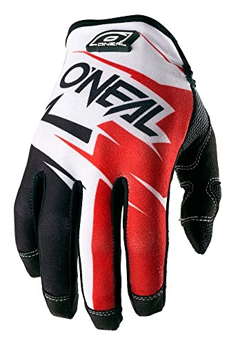 Mountain Bike Gloves : O'Neal Jump Flow Jag Bike Gloves, Black / Red, XXL