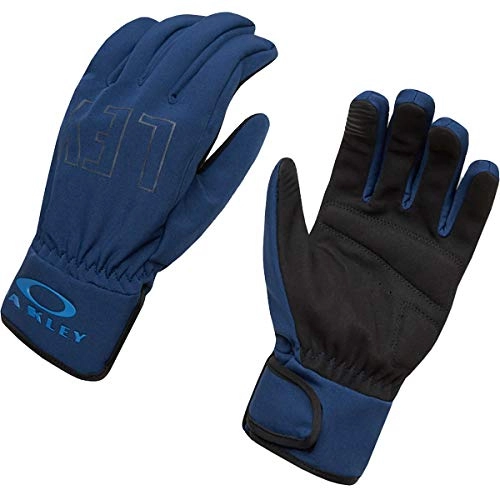 Mountain Bike Gloves : Oakley Pro Ride Men's MTB Cycling Gloves - Universal Blue / Small / Medium