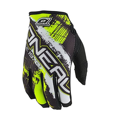 Mountain Bike Gloves : ONeal Black-Neon Yellow 2015 Jump Shocker MTB Gloves