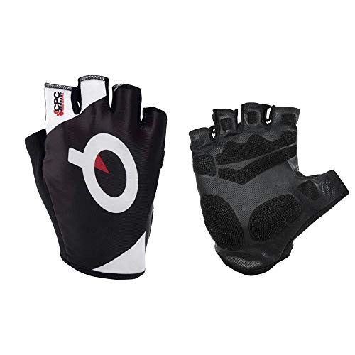 Mountain Bike Gloves : Prologo Gloves CPC Short Fingers Size-L Black / White Logo