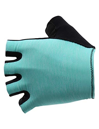 Mountain Bike Gloves : Santini 365 Men's Classe Short Finger Gloves, Aqua, 2X-Large