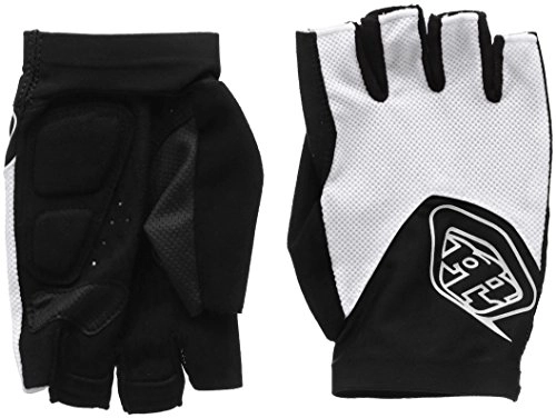 Mountain Bike Gloves : Troy Lee Designs Ace Fingerless Glove - White, Large