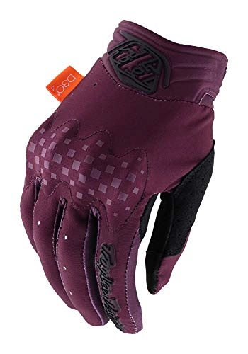 Mountain Bike Gloves : Troy Lee Designs Gambit Women's Off-Road BMX Cycling Gloves - Deep Fig / Large