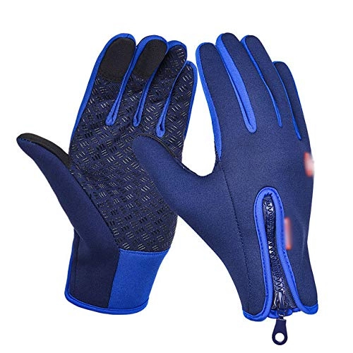 Mountain Bike Gloves : Unisex Touchscreen Winter Thermal Warm Cycling Bicycle Bike Ski Outdoor Camping Hiking Motorcycle Gloves Sports Full Finger Black M