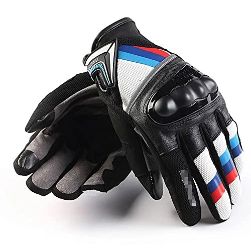 Mountain Bike Gloves : YFMYY Motorcycle Gloves Touch Screen Anti-drop Racing Locomotive Cycling Glove Full Finger Anti-fall Rider Hard Knuckle Riding Mitts Mountain Dirt Bike Mittens for Men Women