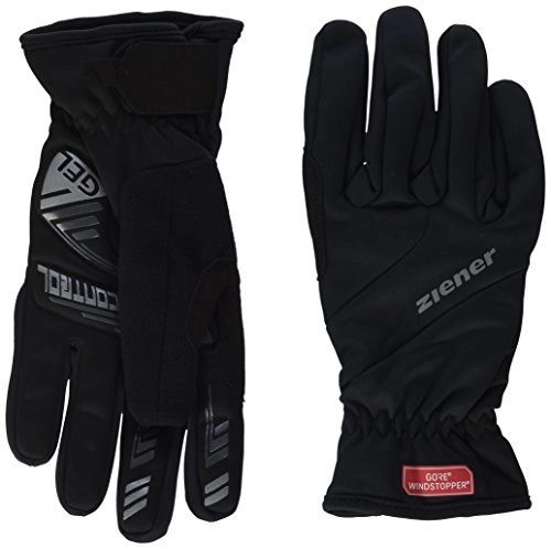Mountain Bike Gloves : Ziener Donx GWS Bike Gloves Cycle Gloves, Children's, DONX GWS Bike glove, black, 8