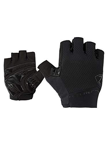 Mountain Bike Gloves : Ziener Men's CAFAR Bicycle, mountain bike, cycling gloves | Short finger - breathable / cushioning / non-slip, , Black, 11
