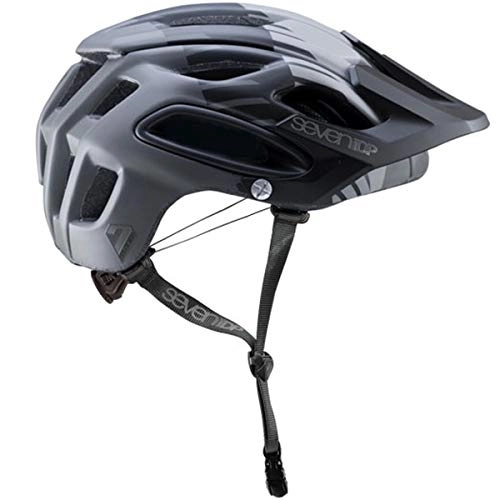 Mountain Bike Helmet : 7IDP M2 MTB Enduro All Mountain Cycle Helmet 2019 Tactic Matt Black Graphite - XS / SM 52-55cm
