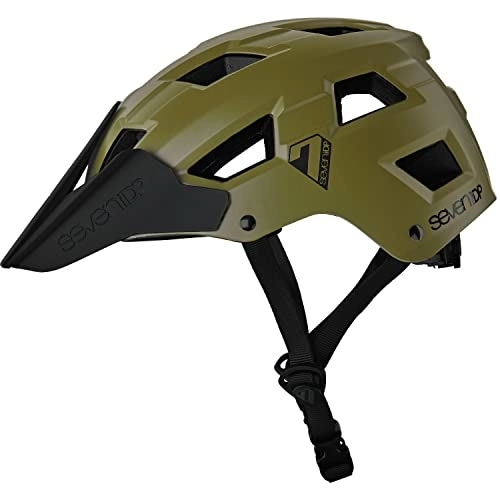 Mountain Bike Helmet : 7iDP M5 Biking Helmet, Army Green, Small-Medium