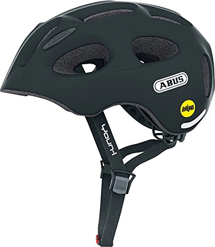 Mountain Bike Helmet : ABUS Youn-I Mips Bicycle Helmet, Unisex, Youn-I MIPS, velvet black, 52-57 cm