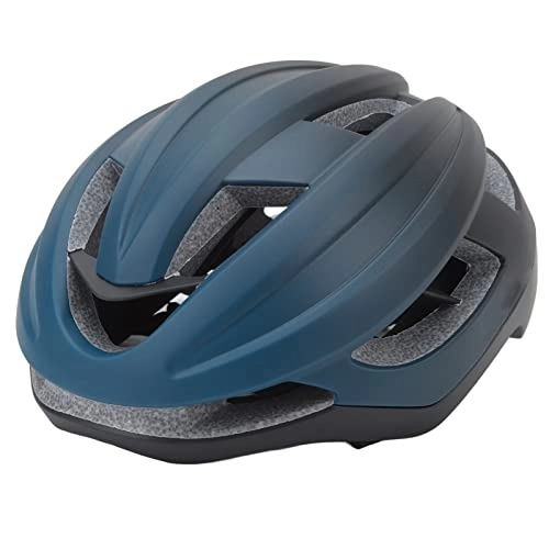 Mountain Bike Helmet : Adult Bike Helmet, Mountain Road Bicycle Helmet with 3D Keel, Unisex Recreational Cycling Helmet for Women and Men, Detachable and Breathable Cycling Mountain Bike Helmet, XXL (Gradient Navy Black)