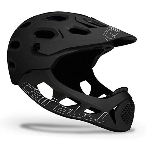 Mountain Bike Helmet : Adult Full Face Helmet Super Lightweight Bike Helmets 56-62cm Bicycle Helmet Mountain Cycling Helmet Bike Off-road Downhill Helmets High-intensity Sports
